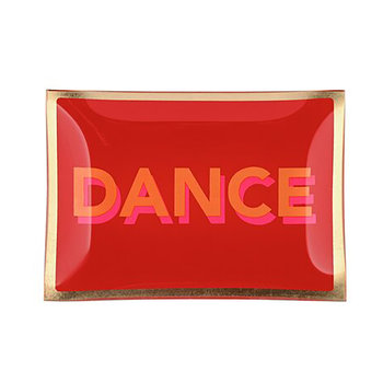 Love Plates, Glasteller M, Dance, neon rot - Glasteller