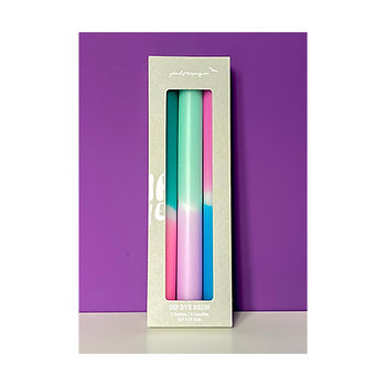 Dip Dye Neon Northern Lights