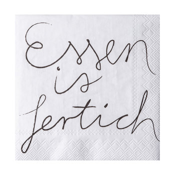 Mix & Match Cocktail- serviette Essen ist 25x25cm