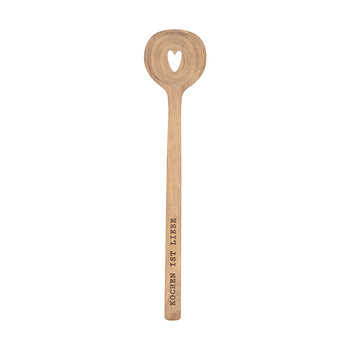 Kochlöffel Kochen ist Liebe L.30cm, Akazie
