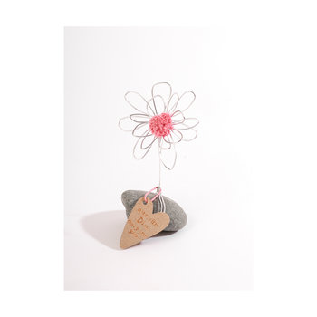 GOF Glücksblumen Steine - Farbe: rose