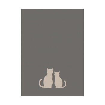 Geschirrtuch Katzen
