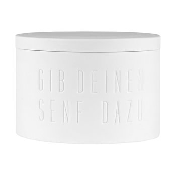 Bergluft Senftopf Gib deinen Senf dazu D.9cm, H.6,5cm