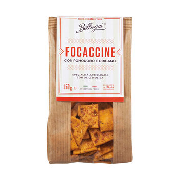 Focaccine con Pomodoro e Origano - italienisches Salzgebäck mit Tomate und Oregano