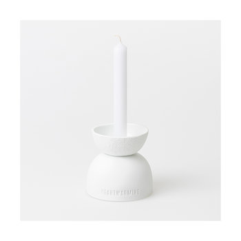 Formsprache Kerzenhalter Heartwarming D.9,5cm, H.9cm