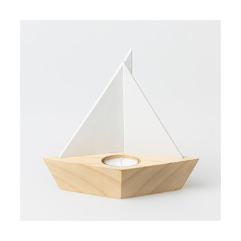 Meeresrauschen Lichtschiff Summer Breeze 16,5x8x15cm
