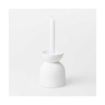 Formsprache Kerzenhalter blanko D.9,5cm, H.12cm