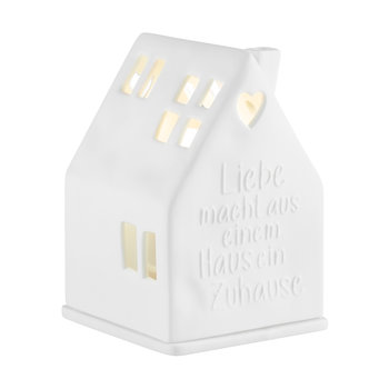 Lichthaus Liebe macht aus einem Haus 7x7x10,5cm