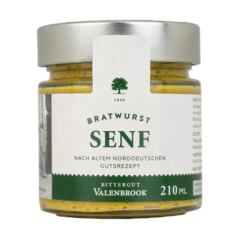 Valenbrooker Bratwurst Senf - Senf mit Gewürzen