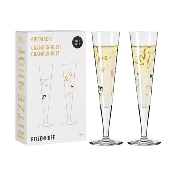 Ritzenhoff GOLDNACHT CHAMPAGNERGLAS-SET F23