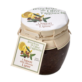 Bruschetta alle Olive Taggiasche - Bruschetta Sauce mit Taggiasca Oliven