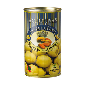 Aceitunas Rellenas de Almenda - Grüne Oliven gefüllt mit Mandelpaste
