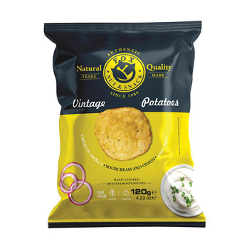 Vintage Potatoes Crema di cipolla - Klassische Kartoffelchips Sour Cream & Onion