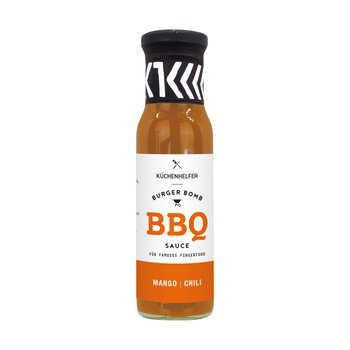BURGER BOMB BBQ-SAUCE MANGO-CHILI