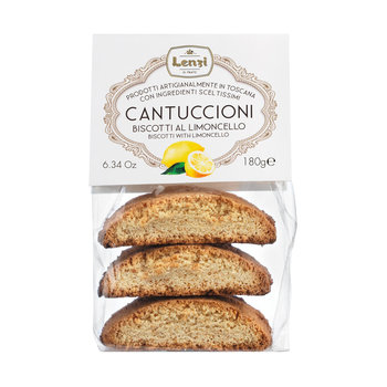 Große Cantuccini mit Limoncello - Traditionelle toskanische Mandelkekse