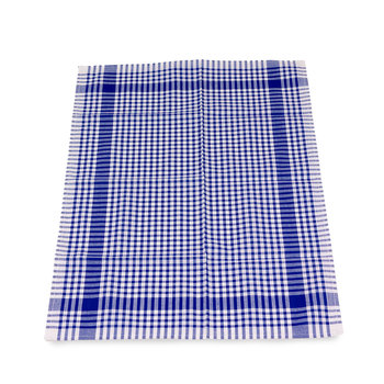 Ross Geschirrtuch 100% Baumwolle - Farbe: kleines Karo, blau