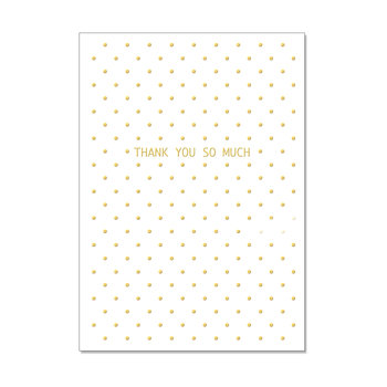 Postkarte hoch, THANK YOU SO MUCH