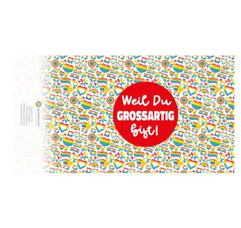 Banderole - Weil Du großartig bist