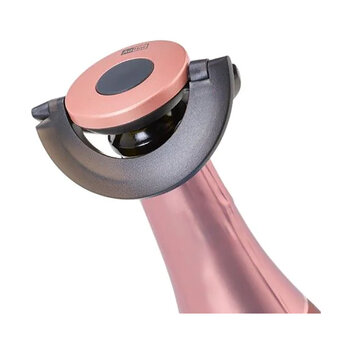 Sekt- und Champagnerverschluss Gusto, black/rose
