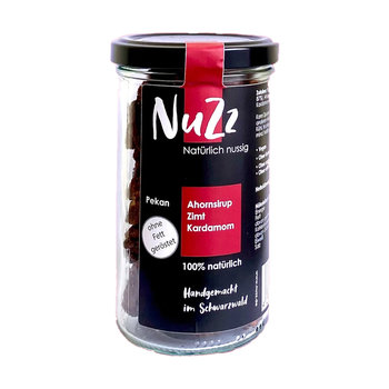 NUZZ Pekan mit leicht karamellisiertem Ahornsirup, Zimt und
