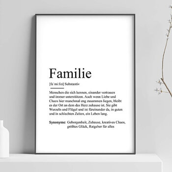 Poster - Familie