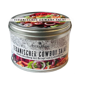 TEXANISCHER COWBOY SALAT - Gewürzmischung mit Rezept und Einkausfliste
