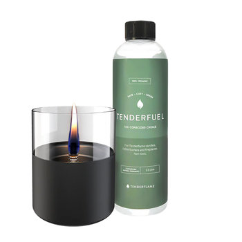 Tenderflame - Set Lilly 10 - Black + 0,5l fuel