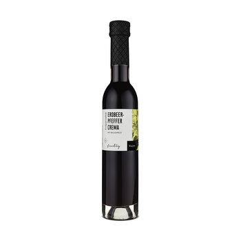 Erdbeer-Pfeffer Crema 250Ml - Essigzubereitung (3% Säure)