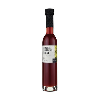 Erdbeer-Rhabarber Crema 250ml - Essigzubereitung (4% Säure)