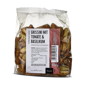 Grissini Mit Tomate-Basilikum 200G