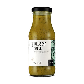 Wajos Dill-Senf Sauce mit Honig verfeinert