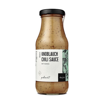 Knoblauch-Chili Saucemit Honig