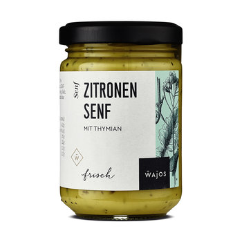 Zitronen Senf Mit Thymian 140Ml