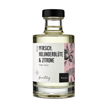 Pfirsich, Holunderblüte & Zitrone - Tonic Sirup 200Ml